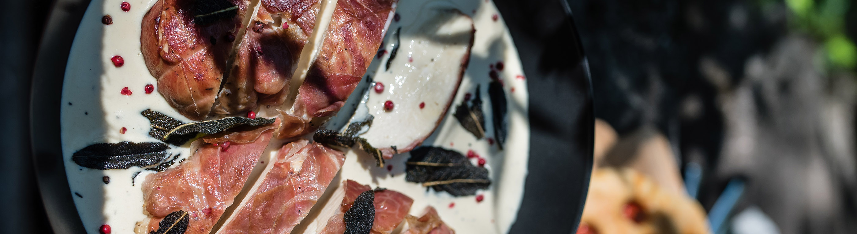 Saltimbocca de poularde de maïs