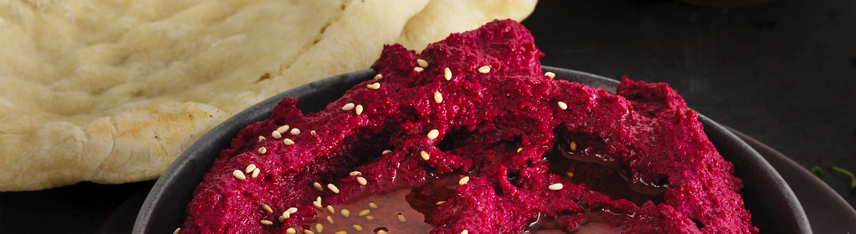 Houmous aux betteraves