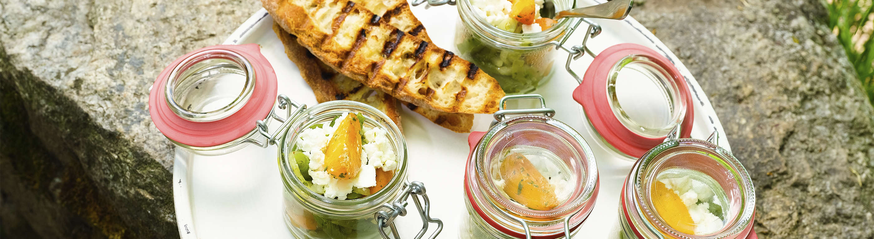 Bohnensalat mit Aprikosen