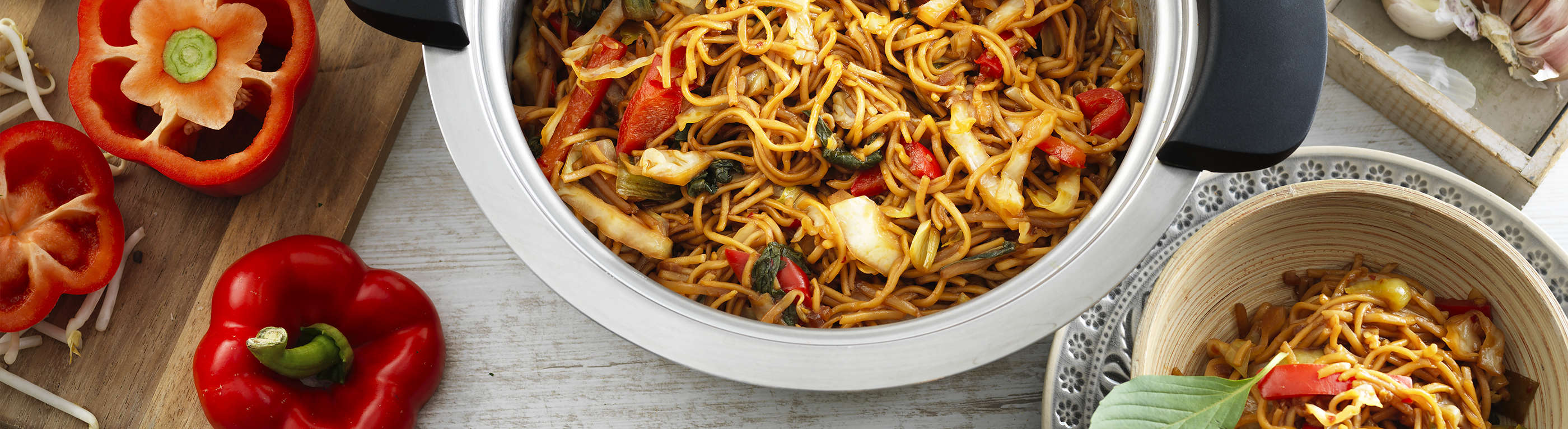 Bami Goreng mit Gemüse