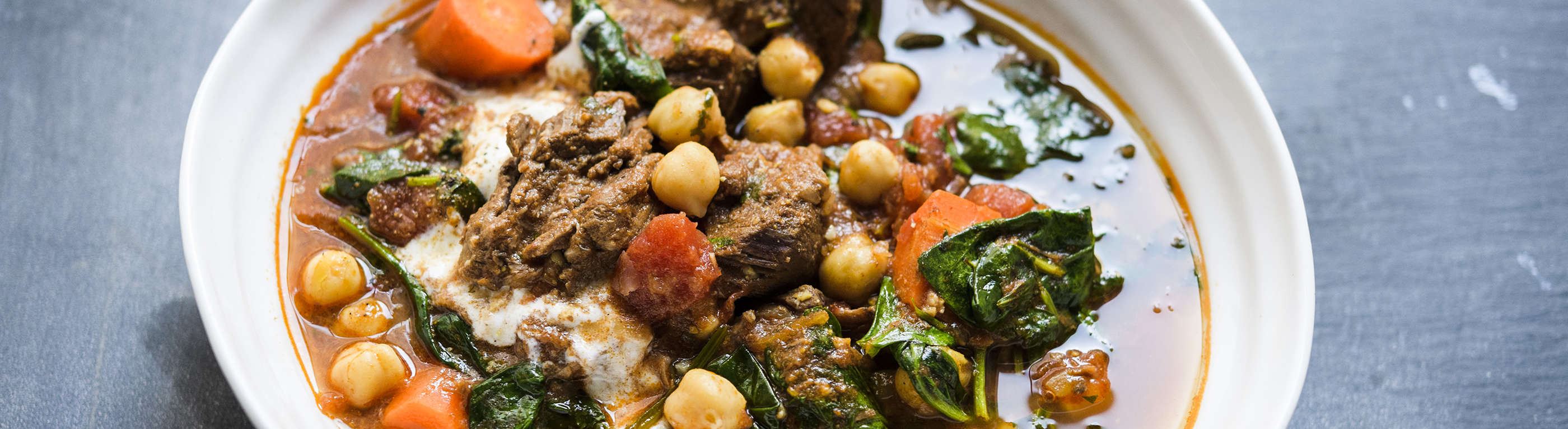 Ragoût de bœuf et pois chiches