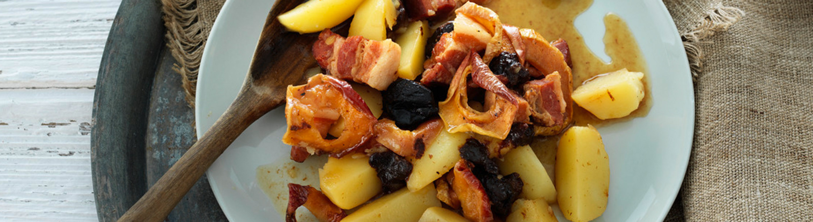 Potato-bacon stew
