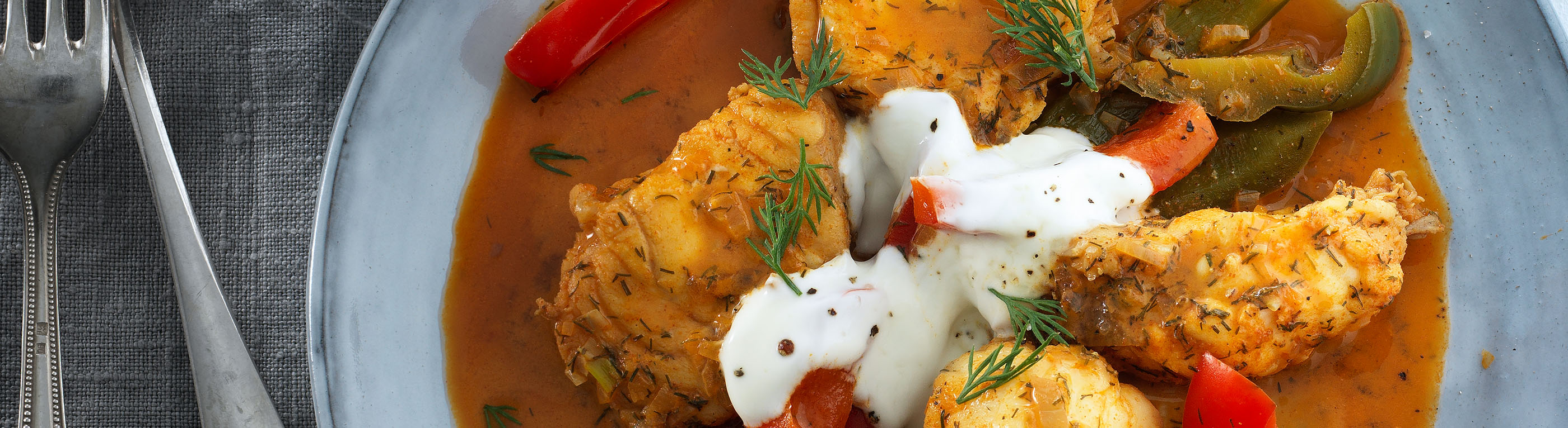 Ungarisches Seeteufelgulasch