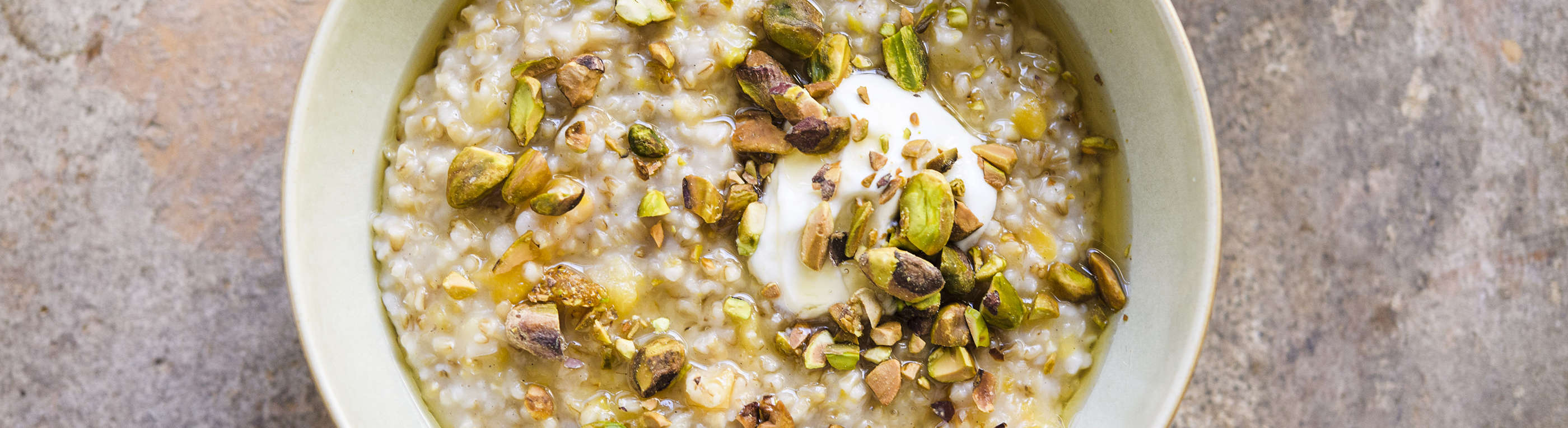 Hafergrütze-Porridge