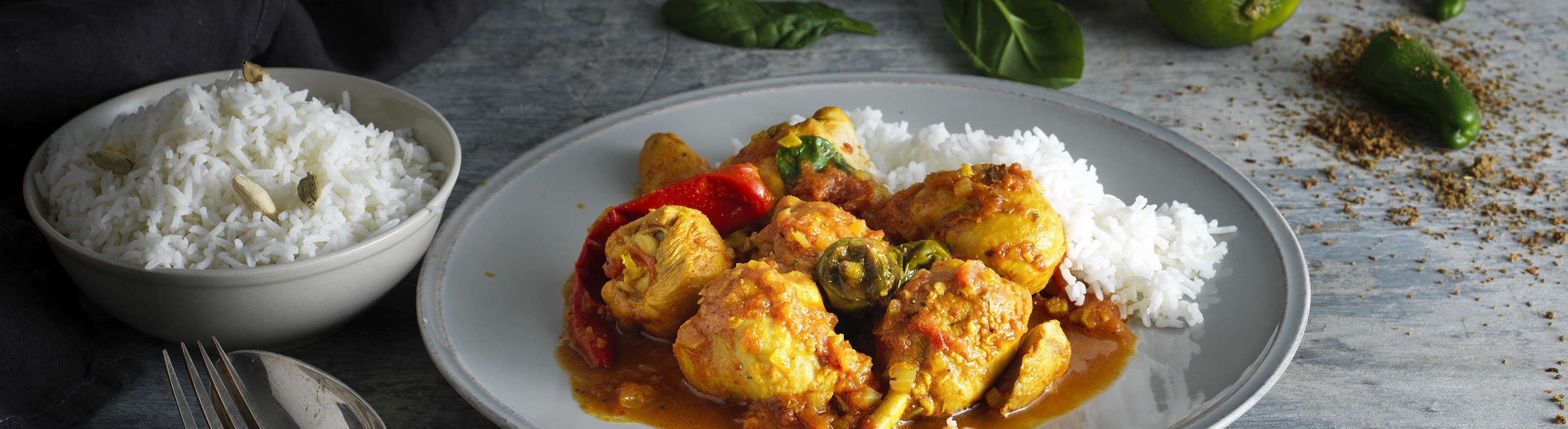 Pollo al curri Balti